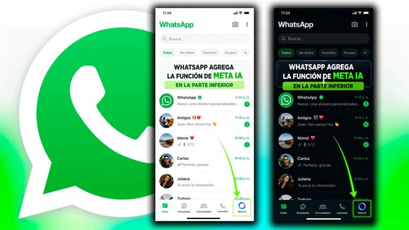 Meta AI Llegará a la Parte Inferior de WhatsApp