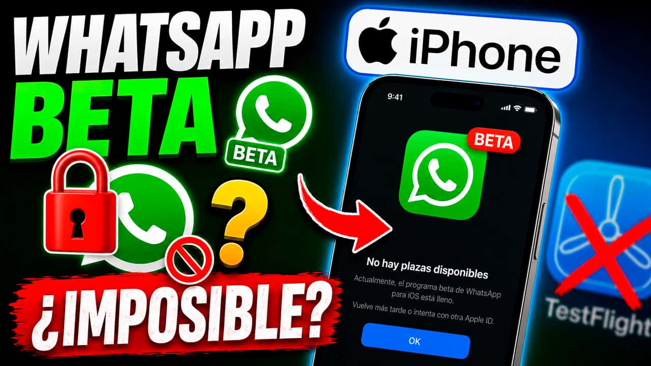 ¿Por qué es tan Difícil TENER WhatsApp Beta en iPhone?
